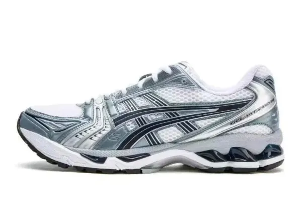 Asics Gel-Nimbus 14 Silver Gray Running Shoes - 1