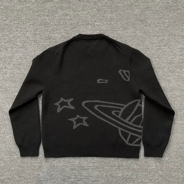 Philipp Plein Graphic Knit Sweater Black - 14