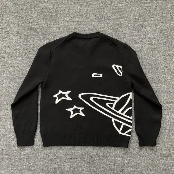 Philipp Plein Graphic Knit Sweater Black - 16