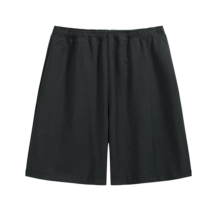 AC 字母印花小LOGO短裤 灰蓝 S-XL 7605#