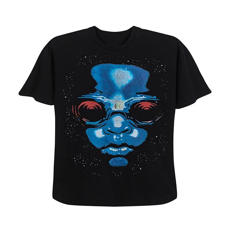 Hellstar Future Short Sleeve 地狱之星未来人洗水做旧短袖T恤  洗水黑 码数S-M-L-XL  HT537