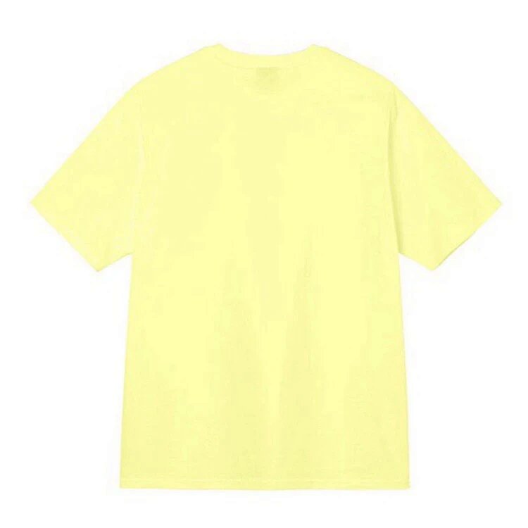 stussy Logo印花圆筒短袖T恤 颜色:黑色 白色 黄色 码数S M L XL XXL STU22