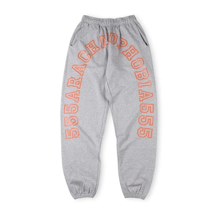 Sp5der 连体字母欧美休闲套装长裤 黑色 灰色 S-XL SP20