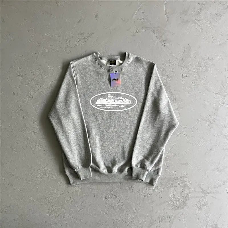 001 Crewneck Sweatshirt/Grey