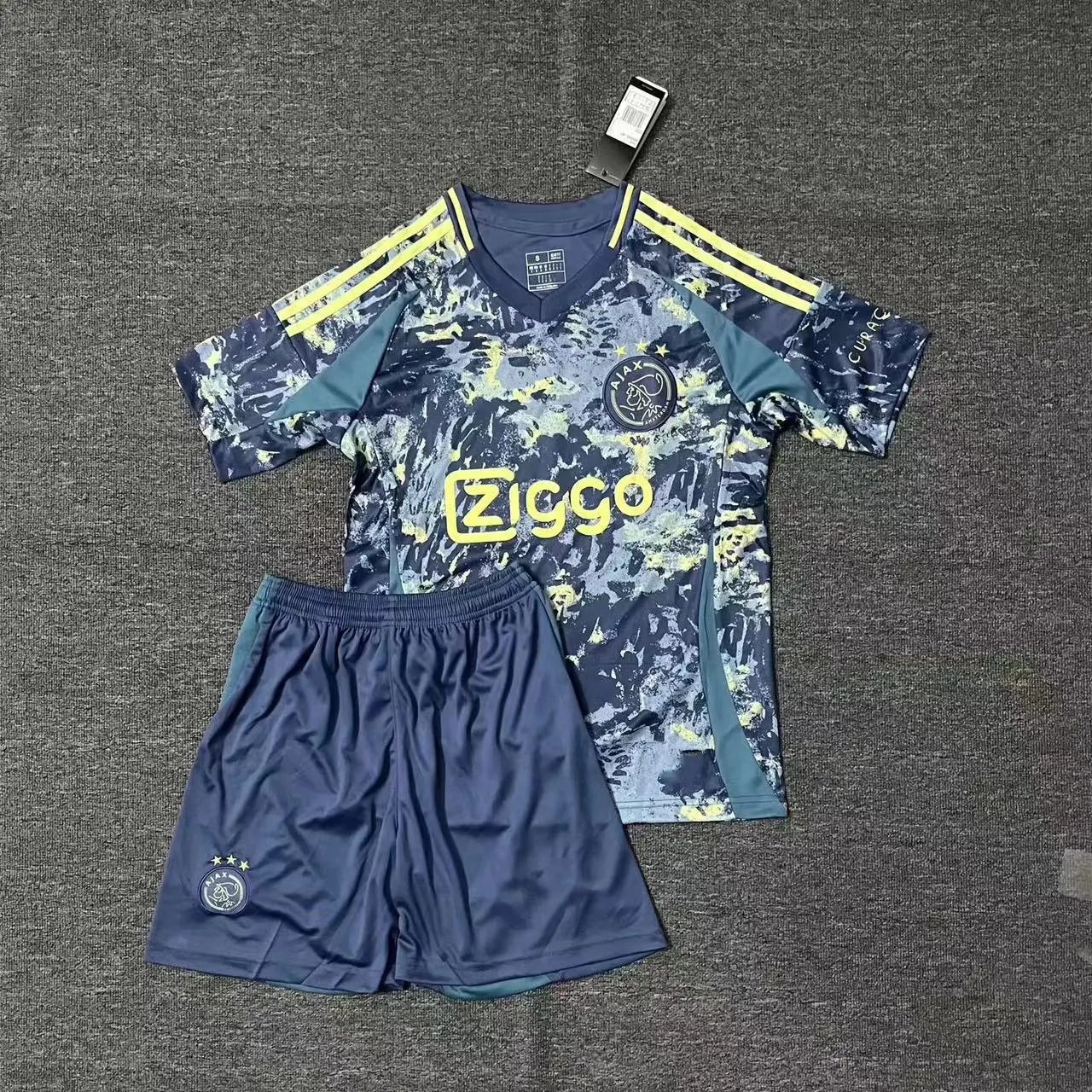 CBF Mexico National Team 2023 Away Kit Green Patterned Jersey and Shorts Set Sets - 6