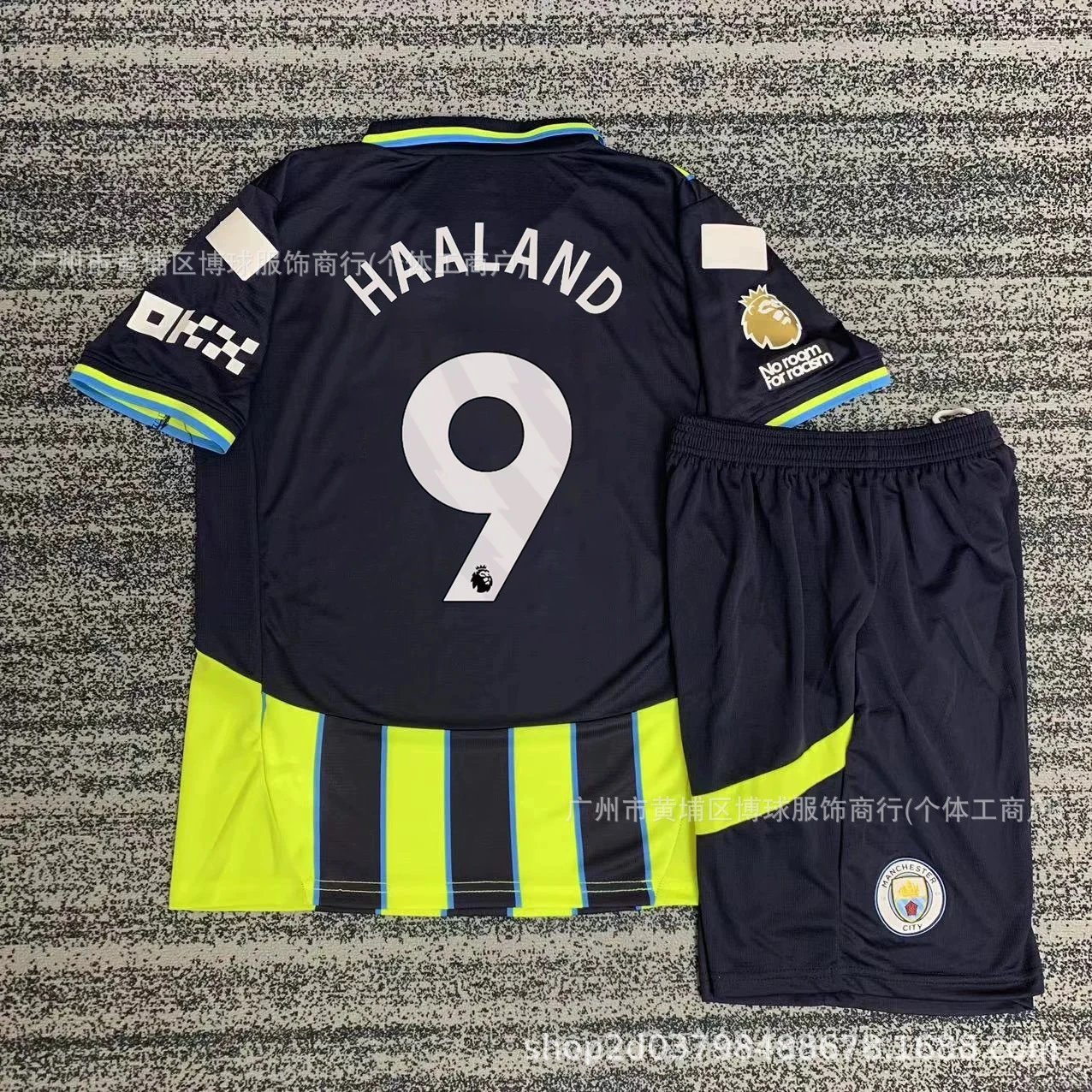 24-25 Manchester City away - No. 9 Harland