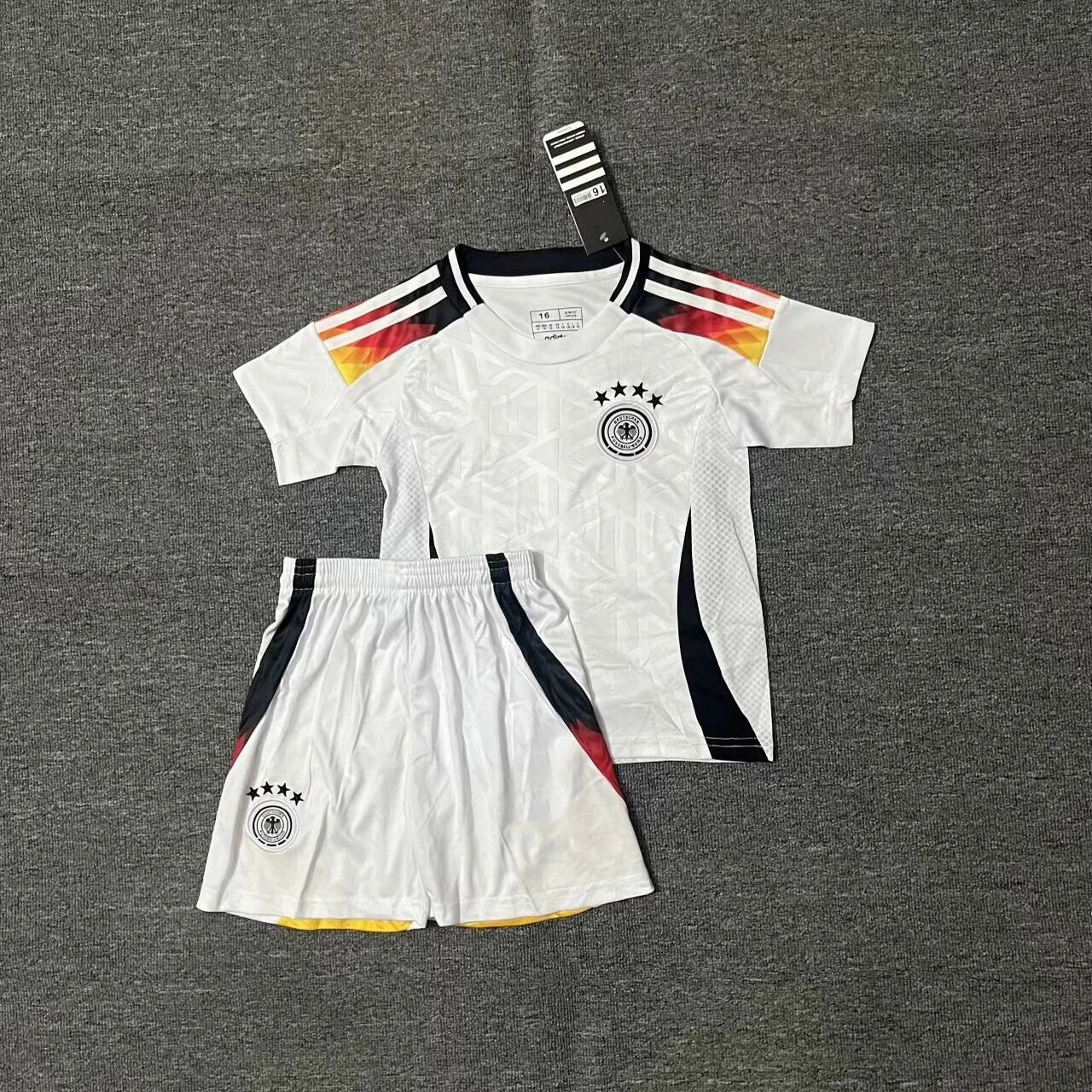 CBF Mexico National Team 2023 Away Kit Green Patterned Jersey and Shorts Set Sets - 5
