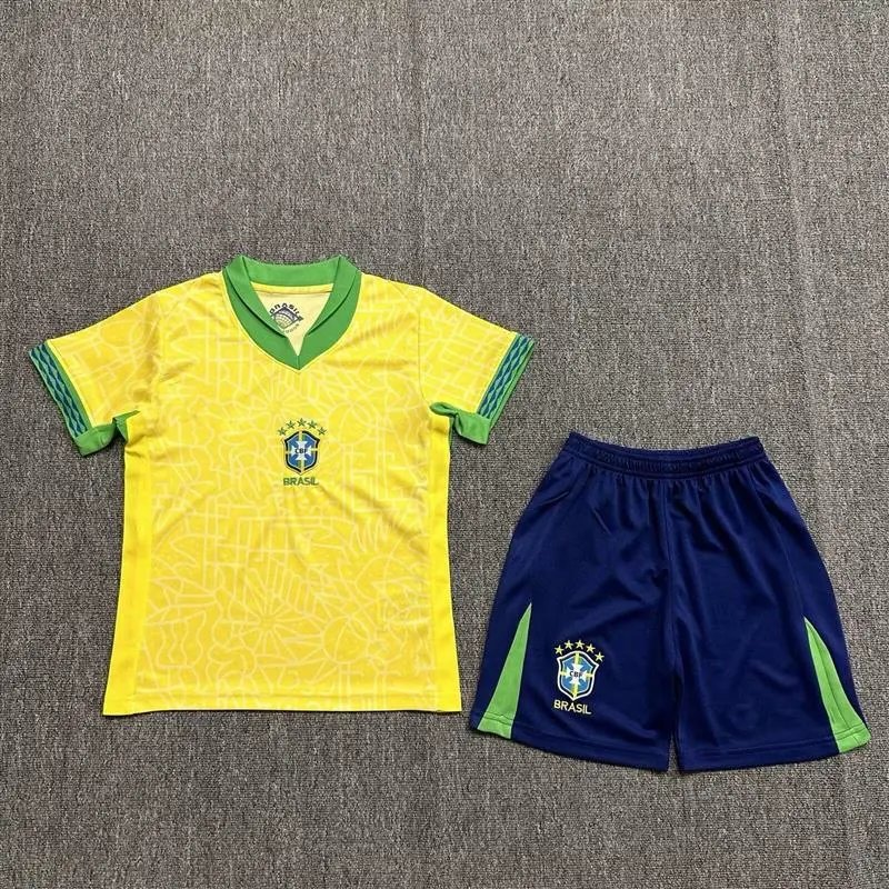 CBF Mexico National Team 2023 Away Kit Green Patterned Jersey and Shorts Set Sets - 25