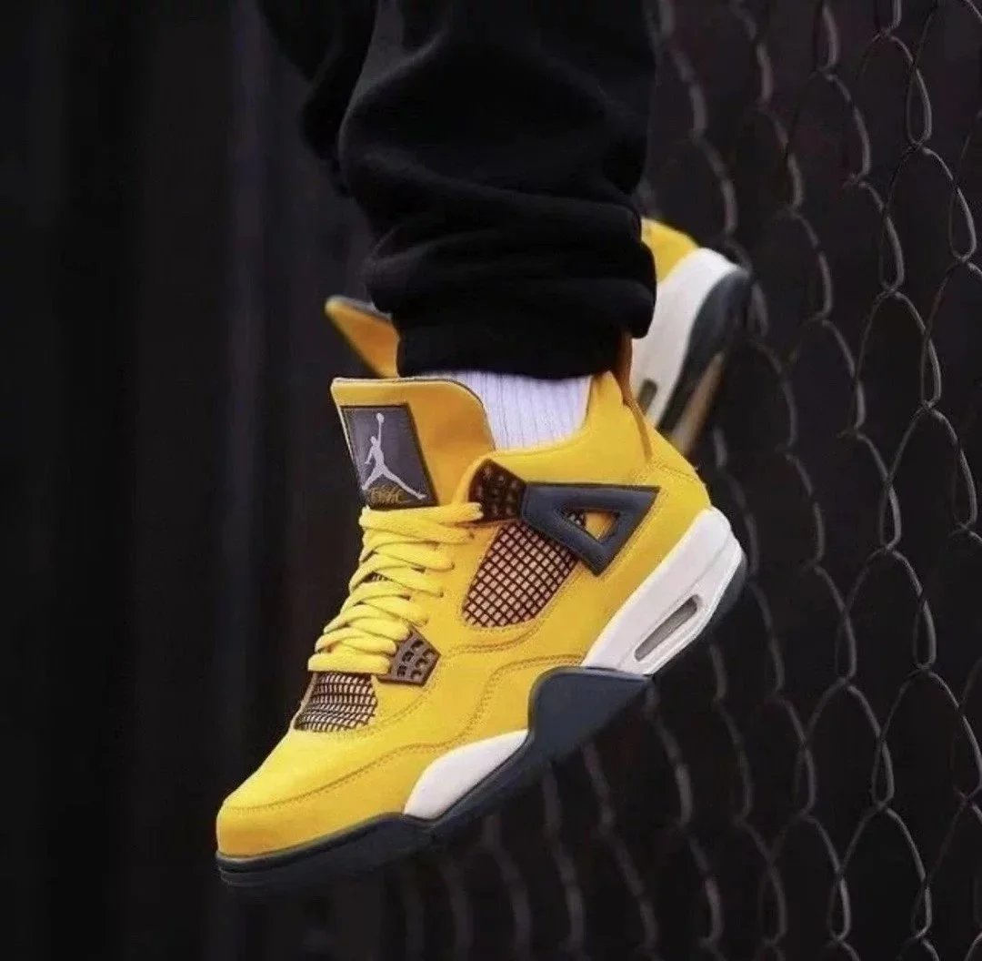 【最强版本】耐克 Nike 大几率过验AJ4 Air Jordan 4 白奥利奥 黑黄电母 白帆 黑篮 大学蓝 Air Jordan 耐克休闲运动篮球鞋系列
