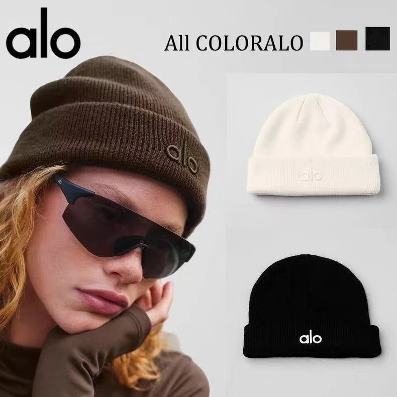 Alo Yoga Hats Ribbed Knit Cuffed Beanie image 2