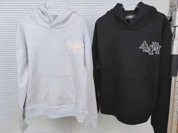 Amiri Angel Hoodie Black - 10