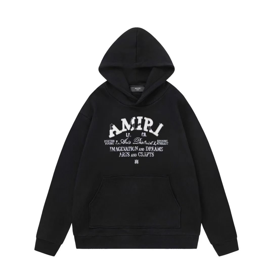 Amiri Angel Hoodie Black - 71