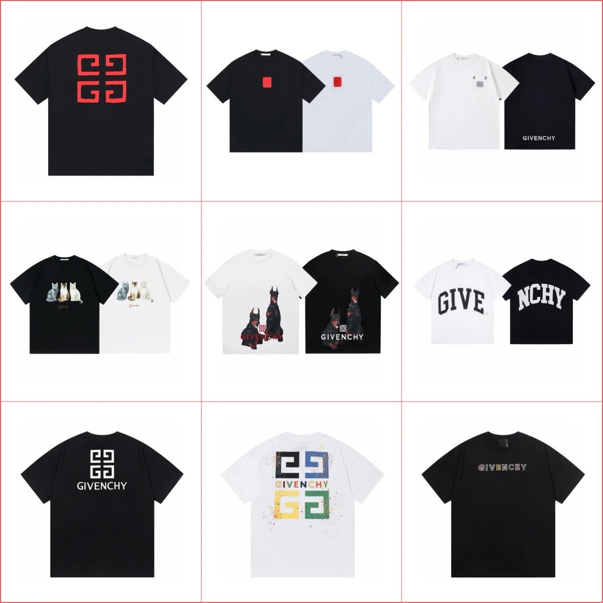 Printed Letter Cotton T-Shirt