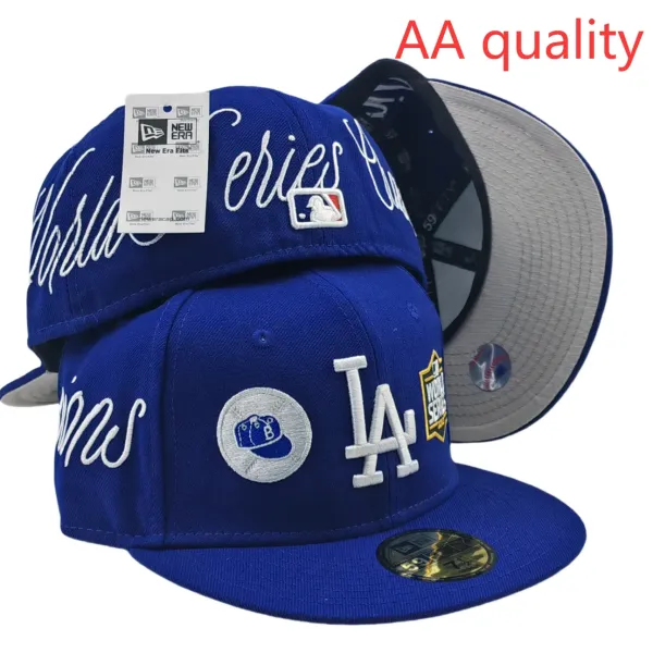 New Era Los Angeles Dodgers 2020 World Series Champions 59FIFTY Fitted Cap Navy - 1