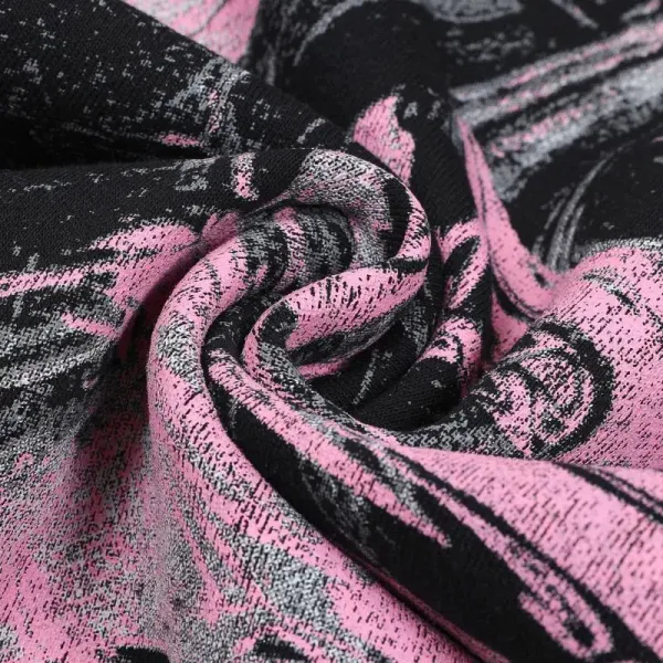 Guapi Cyberpunk Queen Black Pink Graphic Hoodie - 23