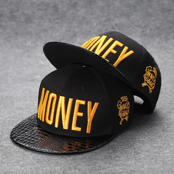 Design Streetwear Snapback Cap with Vintage Patch Print Red/Navy Baseball Cap - 8