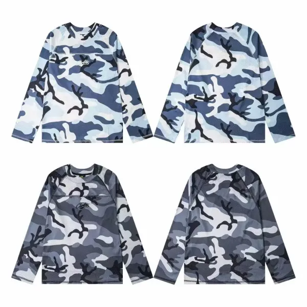 Corteiz Camo Rash Guard Long Sleeve Top Multicolor - 1