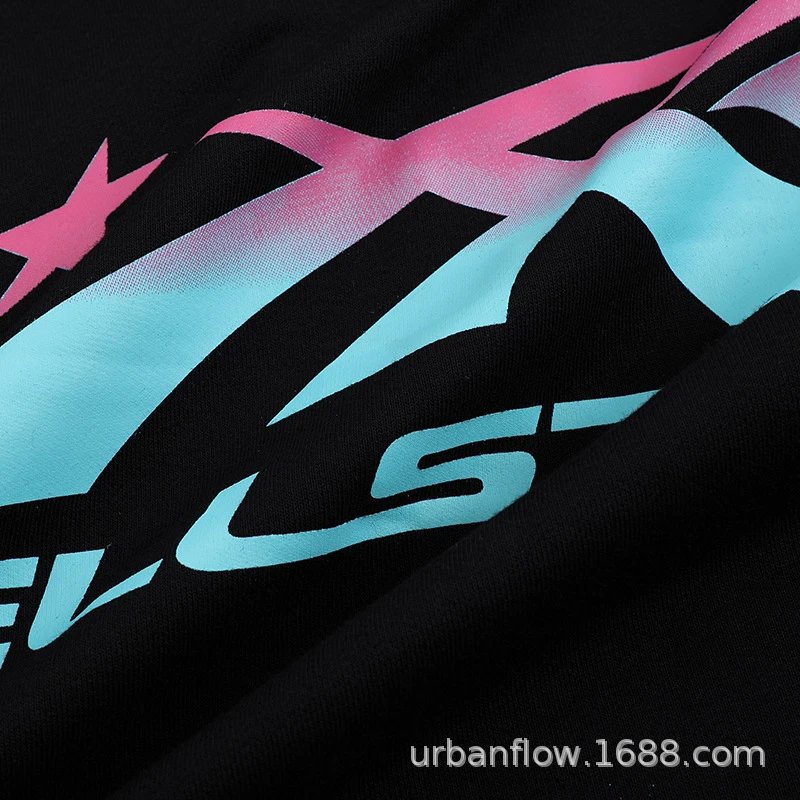 Hellstar Star Flame Black Hoodie - 13