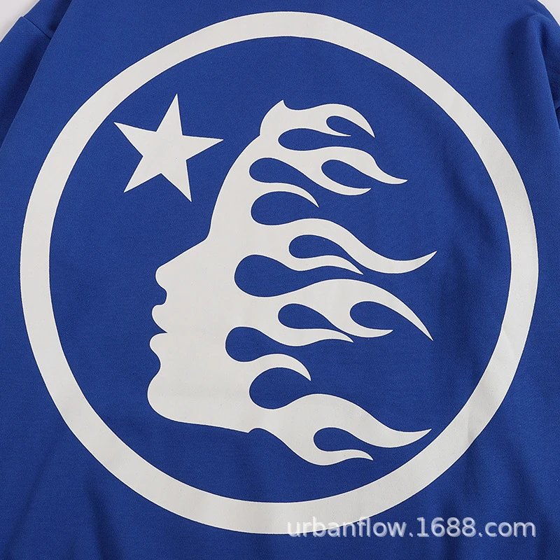 Hellstar Star Flame Black Hoodie - 15