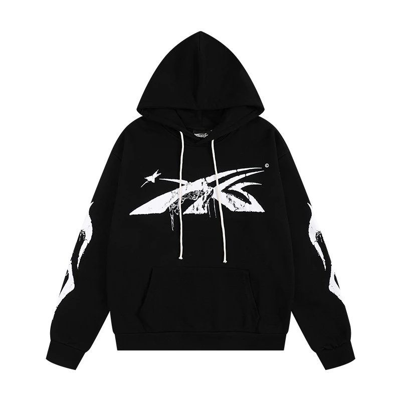 Hellstar Star Flame Black Hoodie - 20
