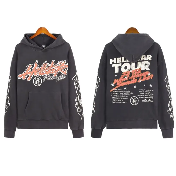 Hellstar Red Graphic Hoodie - 9