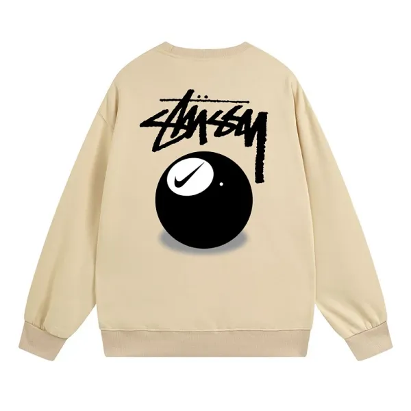 Stüssy x Nike 8-Ball Graphic Hoodie Beige - 1