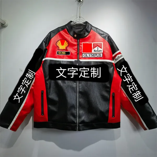 Maison Margiela Tabi Leather Jacket Black - 10