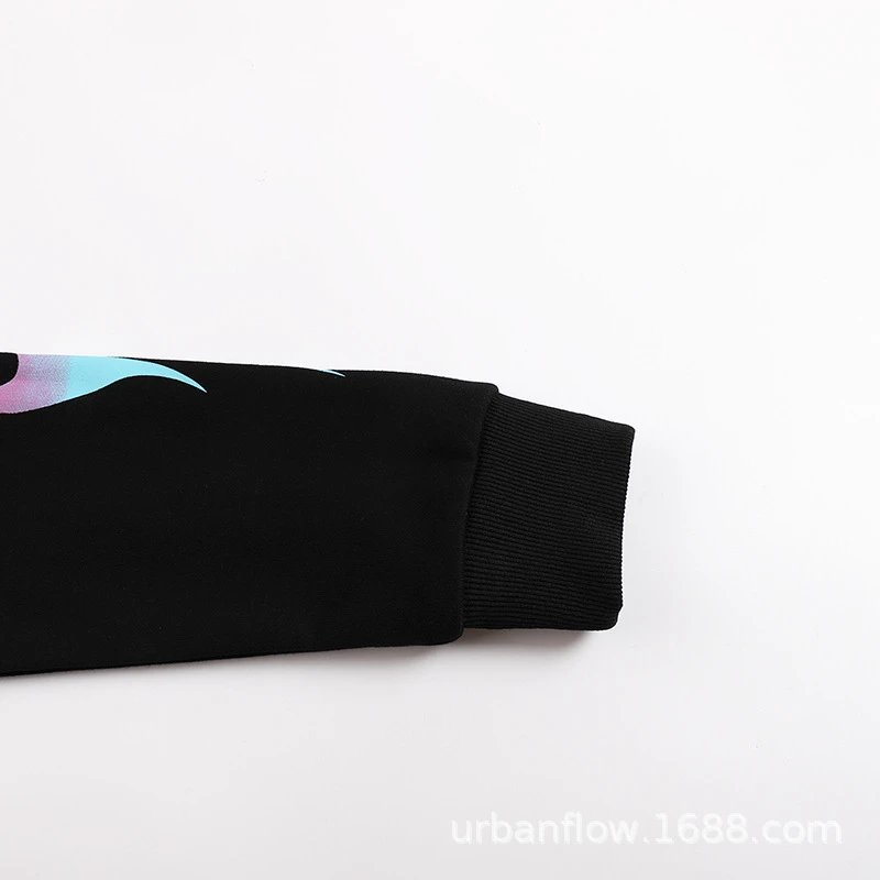 Hellstar Star Flame Black Hoodie - 10