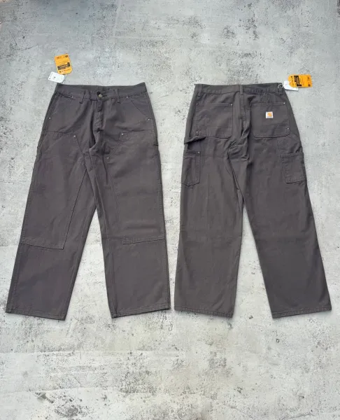 Carhartt Work Pant Charcoal Gray Pants - 5