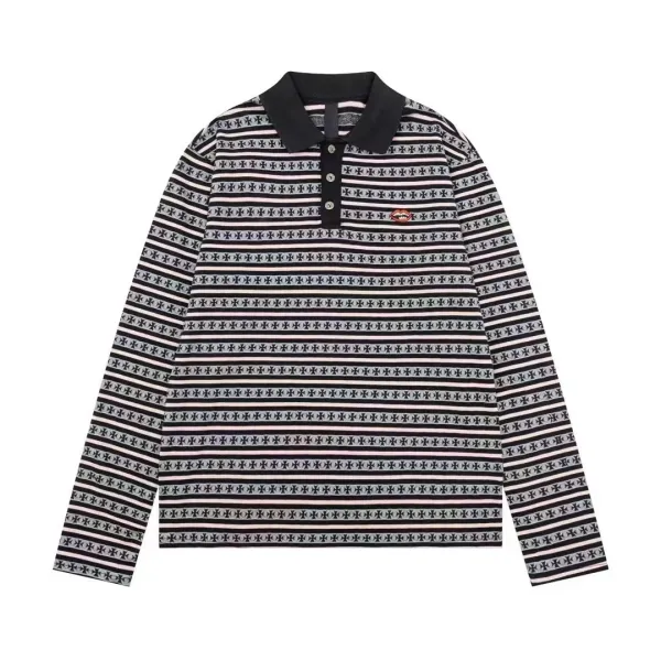 Off-White™ Repeating Arrow Pattern Brown Polo - 5