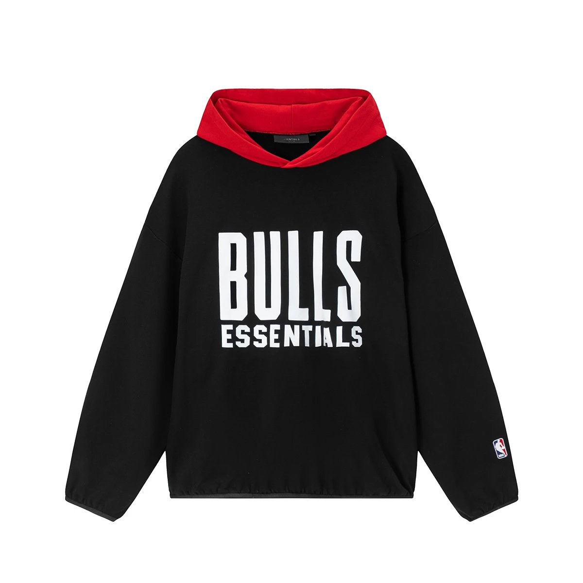 植绒字母加绒复线限定连帽卫衣