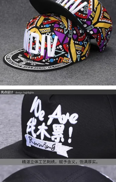 Design Streetwear Snapback Cap with Vintage Patch Print Red/Navy Baseball Cap - 42