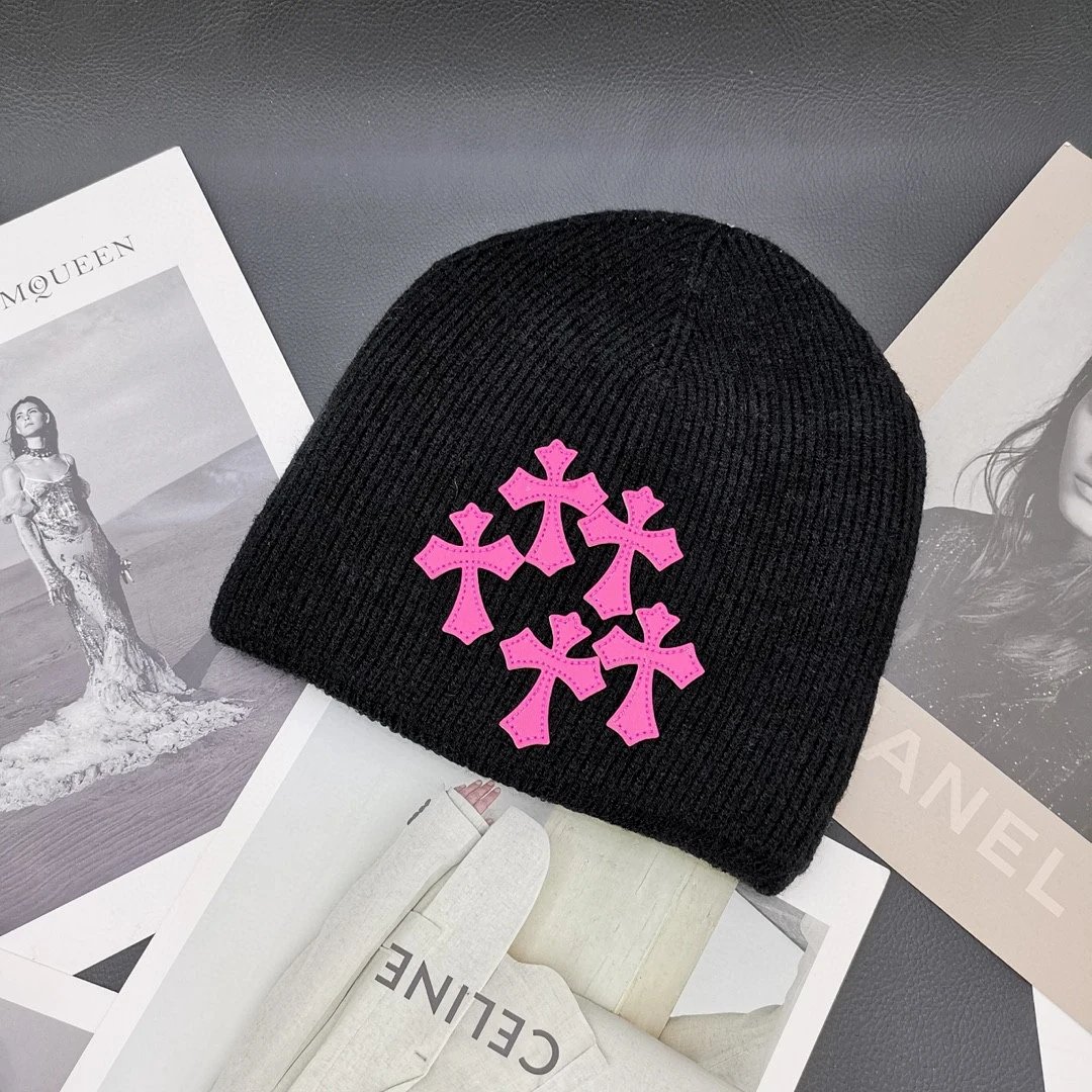 Chrome Hearts Cross Motif Black Beanie product detail 7 in Litbuy spreadsheet finds