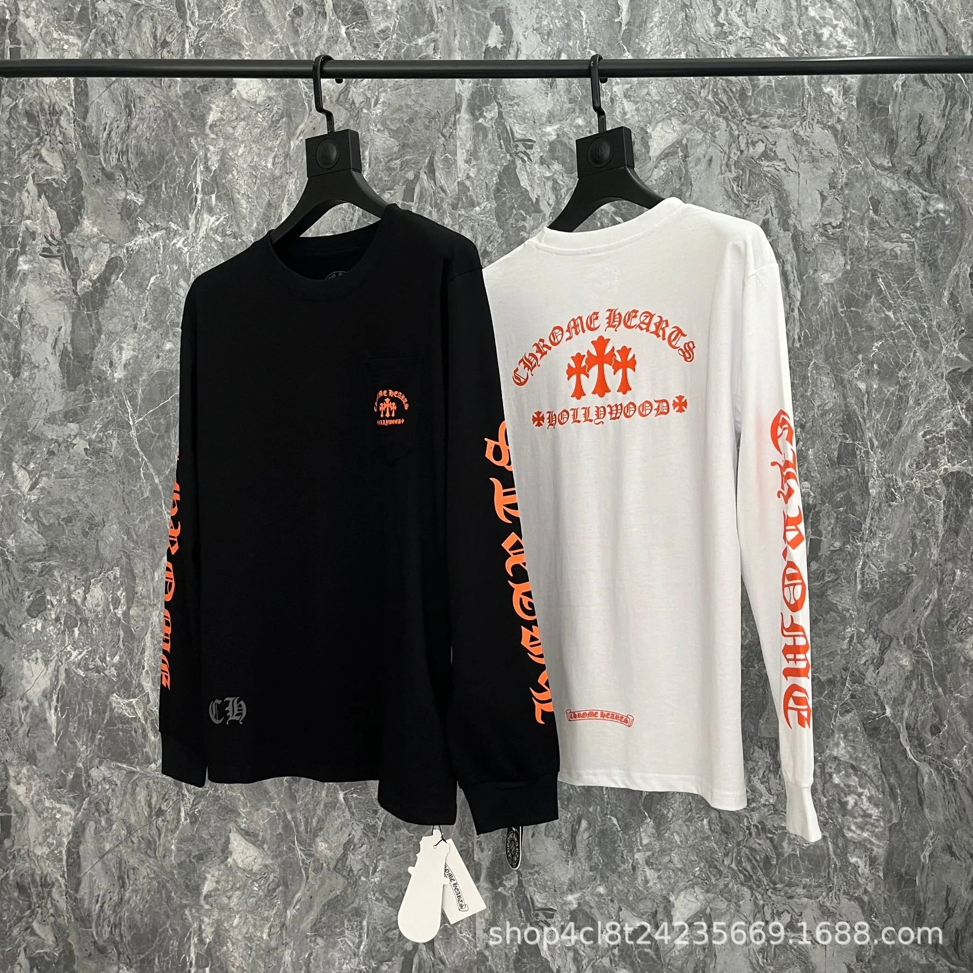 Chrome Hearts x Vanity Affair Pink Long Sleeve T-Shirt - 36