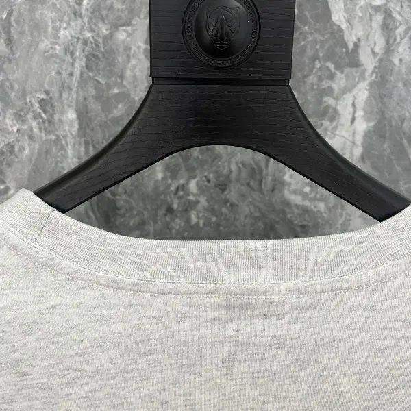 Chrome Hearts x Unknown Artist Long Sleeve T-Shirt Gray Multicolor Graphic Print - 9