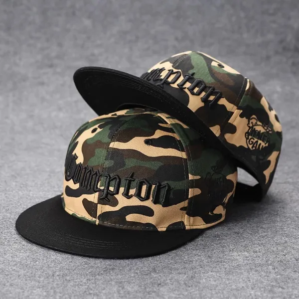 Design Streetwear Snapback Cap with Vintage Patch Print Red/Navy Baseball Cap - 25