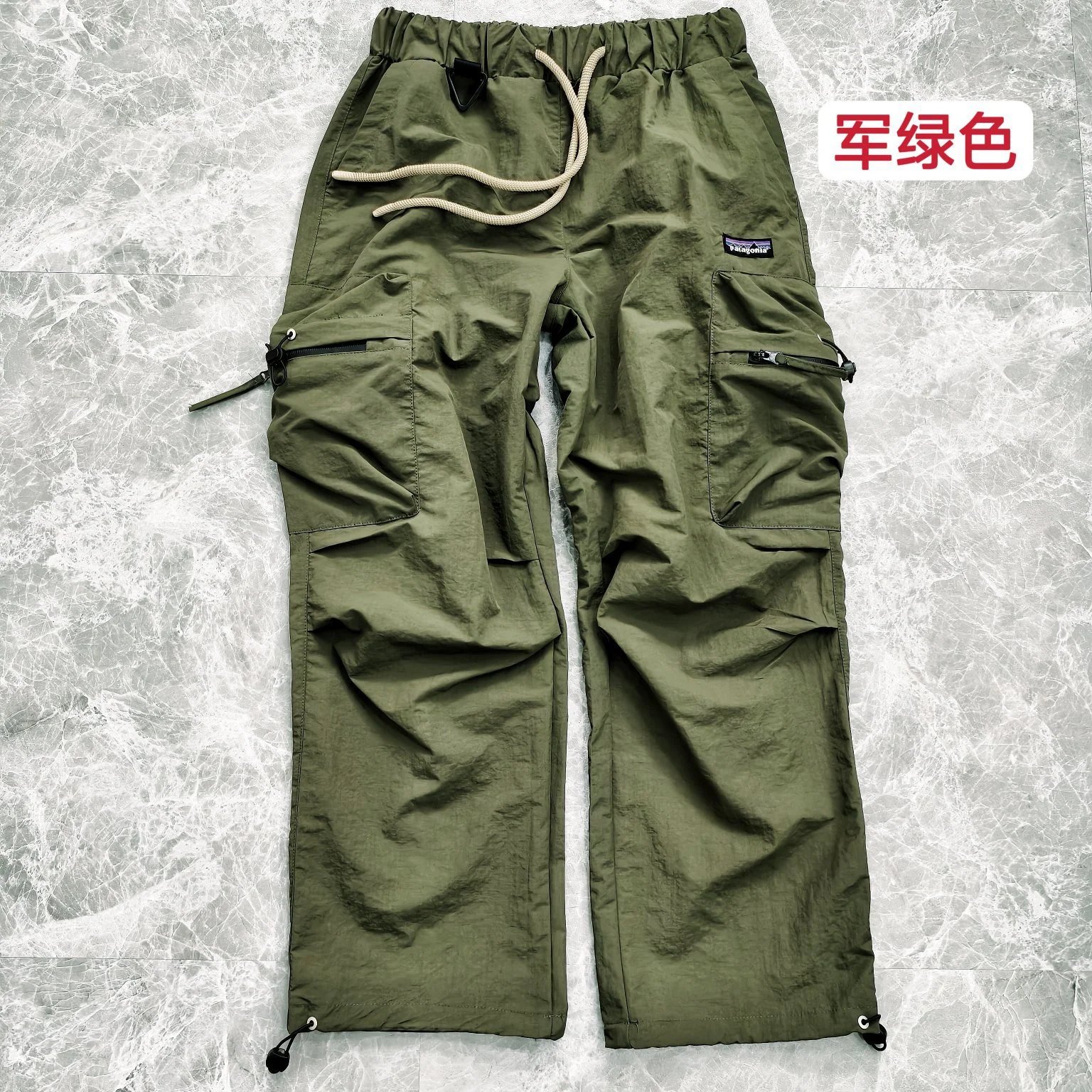 Patagonia Trespasser Cargo Pants Army Green - 1