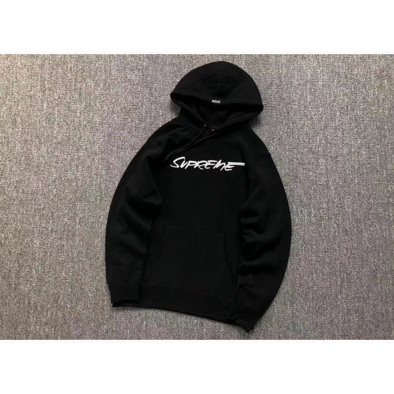 Supreme Script Logo Hoodie Black