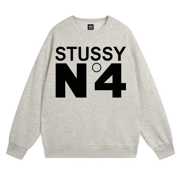 Stussy Flame Logo Crewneck Sweatshirt - 34