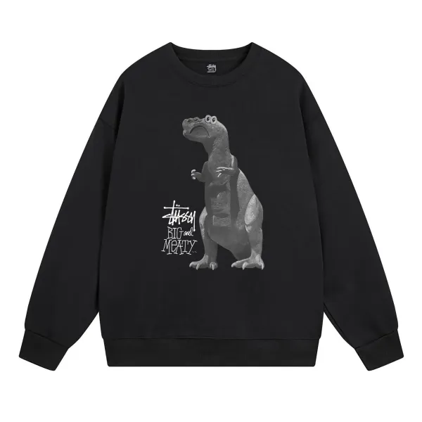 Stussy Flame Logo Crewneck Sweatshirt - 39