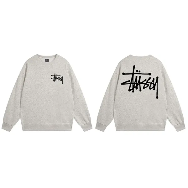 Stussy Flame Logo Crewneck Sweatshirt - 27