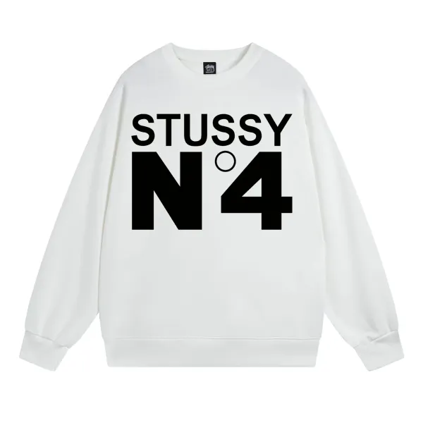 Stussy Flame Logo Crewneck Sweatshirt - 30