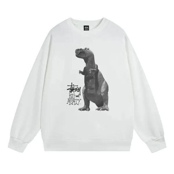 Stussy Flame Logo Crewneck Sweatshirt - 37