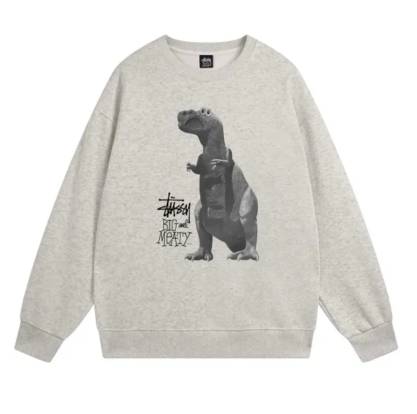 Stussy Flame Logo Crewneck Sweatshirt - 41