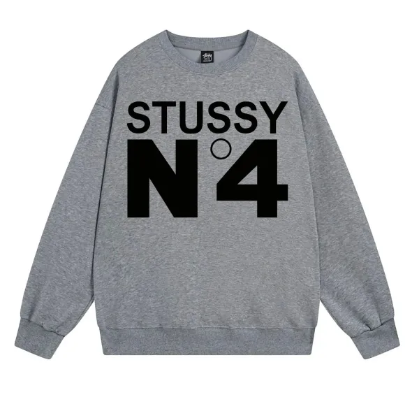 Stussy Flame Logo Crewneck Sweatshirt - 35