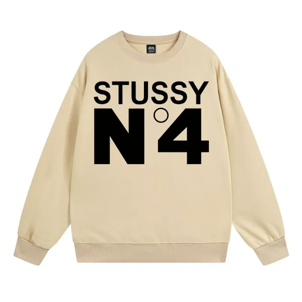 Stussy Flame Logo Crewneck Sweatshirt - 36