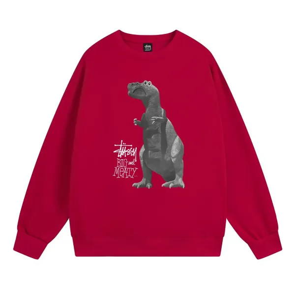 Stussy Flame Logo Crewneck Sweatshirt - 40