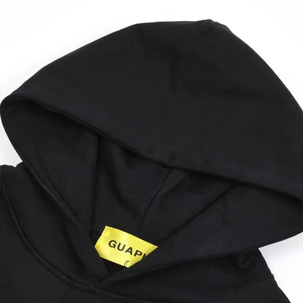 Guapi Cyberpunk Queen Black Pink Graphic Hoodie - 17