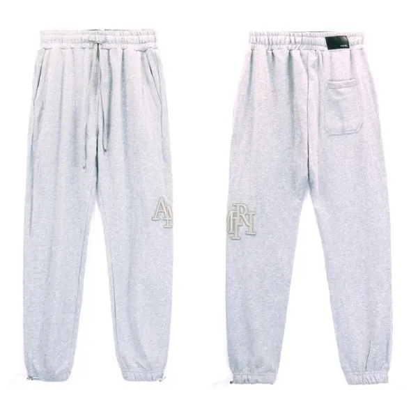 A Bathing Ape ABC Camo Sweatpants Gray - 1