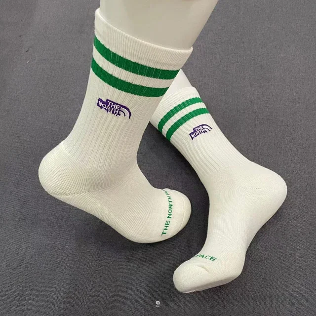 The North Face Socks Ribbed crew with contrast double stripes product detail image 6